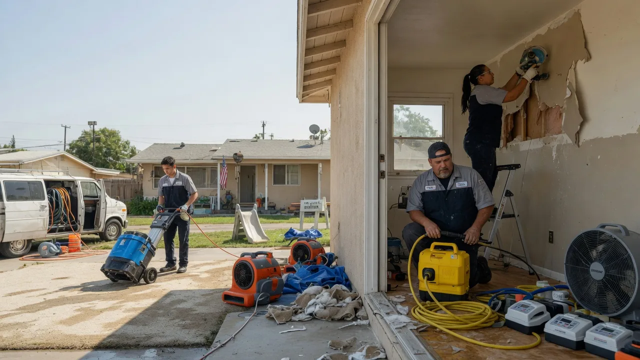 Water Damage Restoration in Bradley, CA near me